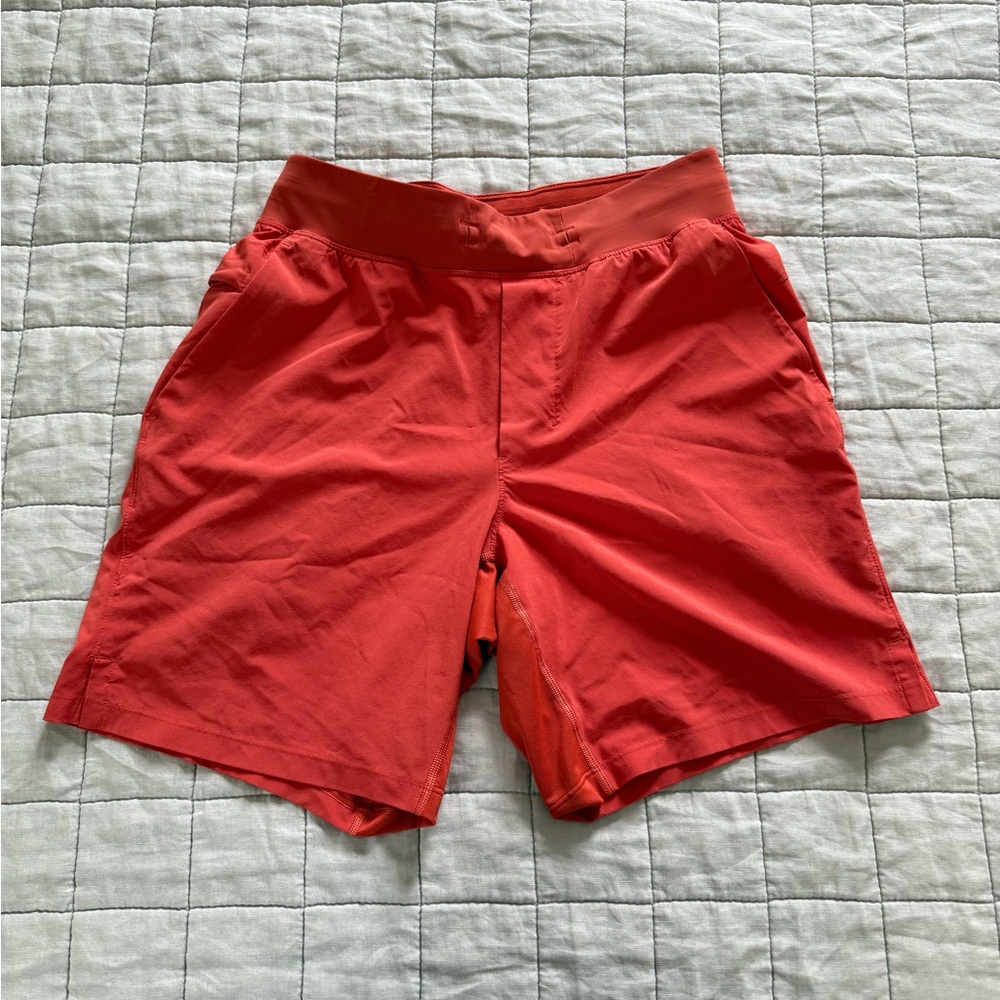 lululemon Orange Shorts Men’s Small